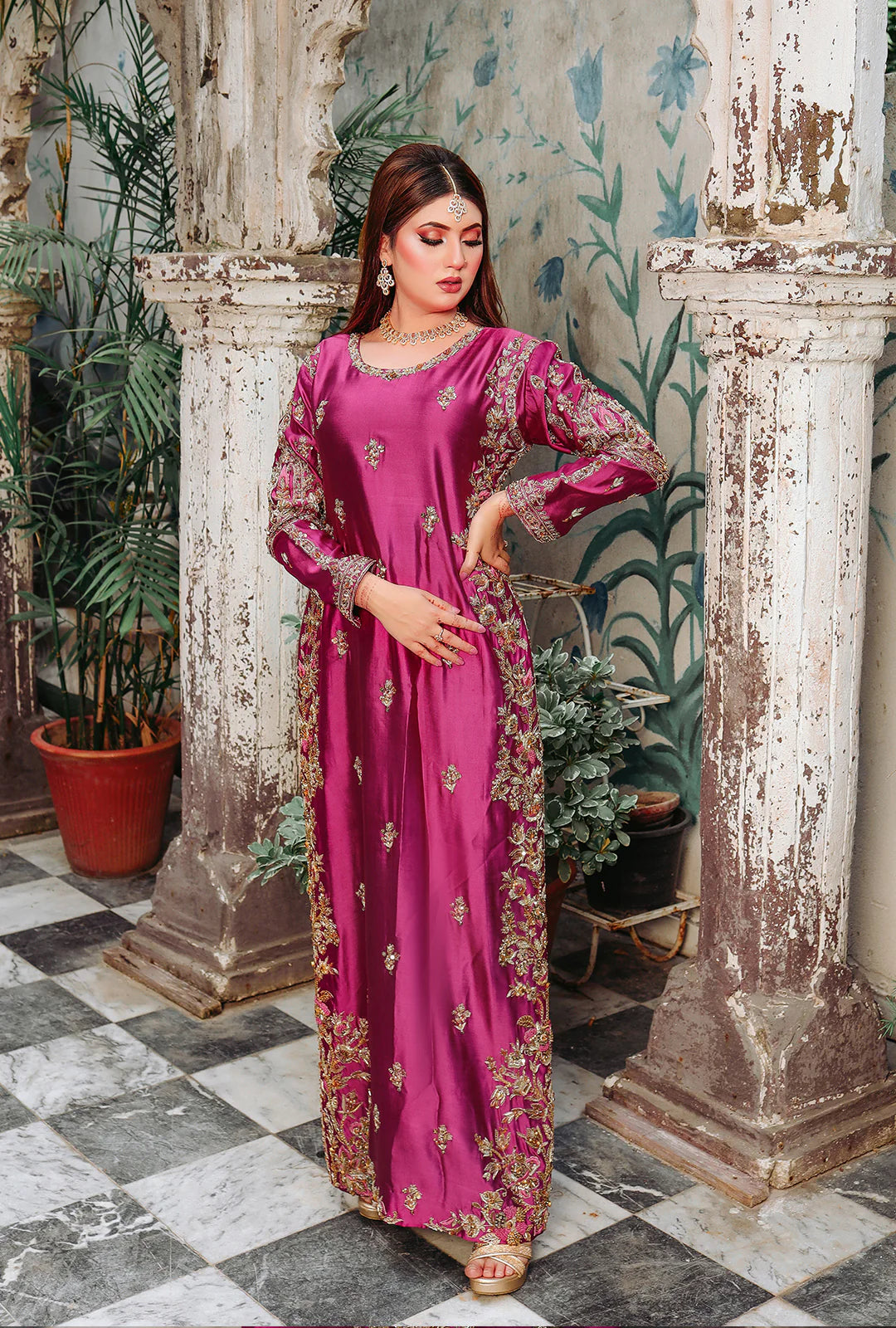 silk embroidery dress Elegant Silk Embroidered White Dress M