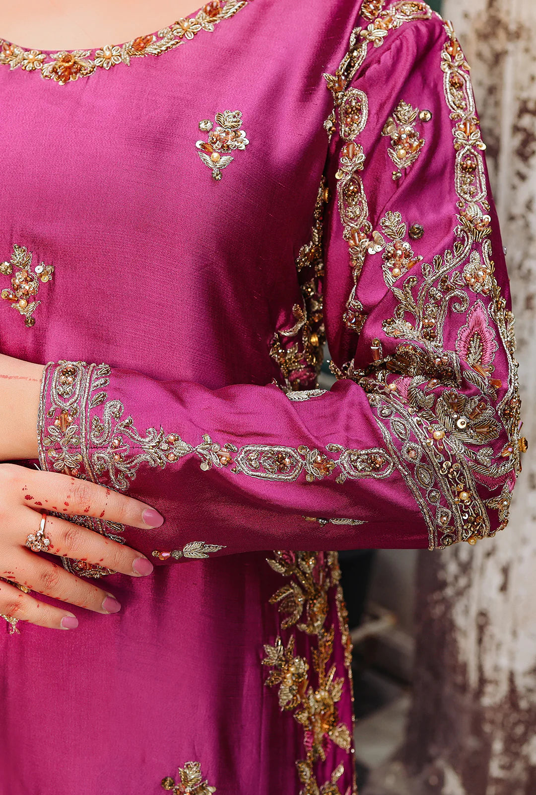 Gul Rukh Api Shirt – bazzaz.pk