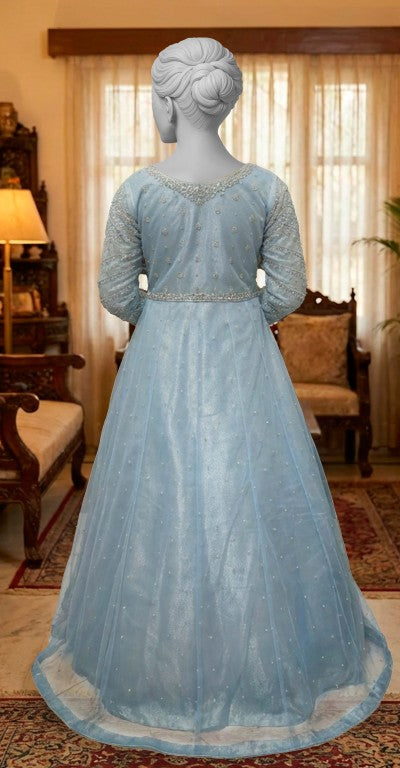 Shanaya | Maxi | Stitched | Sky Blue